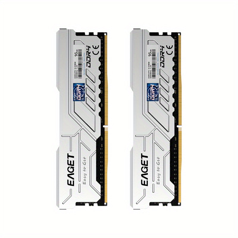 🔥 EAGET DDR4 16GB 3200MHz Gaming RAM – Desempenho, Estabilidade e Estilo em Cada Jogada! 💻⚡